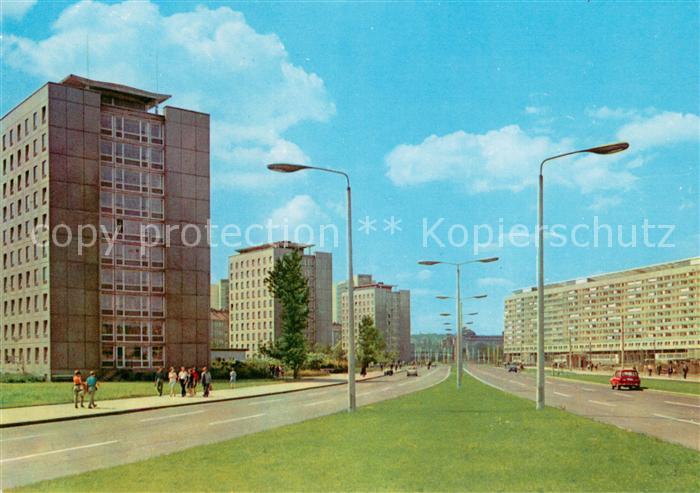 DRESDEN Elbe Neubauten a. d. Christianstrasse