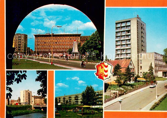 Opava Troppau Teilansichten