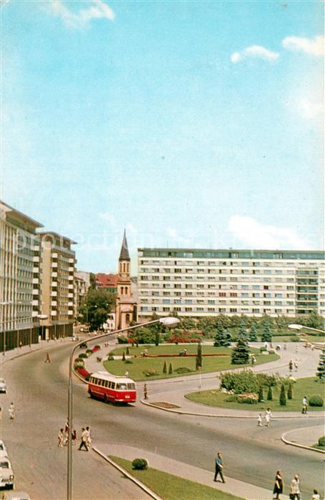 Bucuresti Bukarest Bucaresti RO Teilansicht m. Gruenanlage