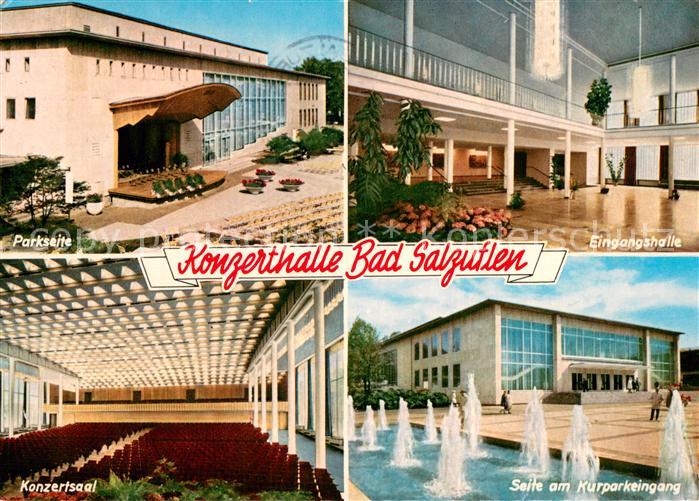 Bad Salzuflen Konzertsaal Parkseite Eingangshalle