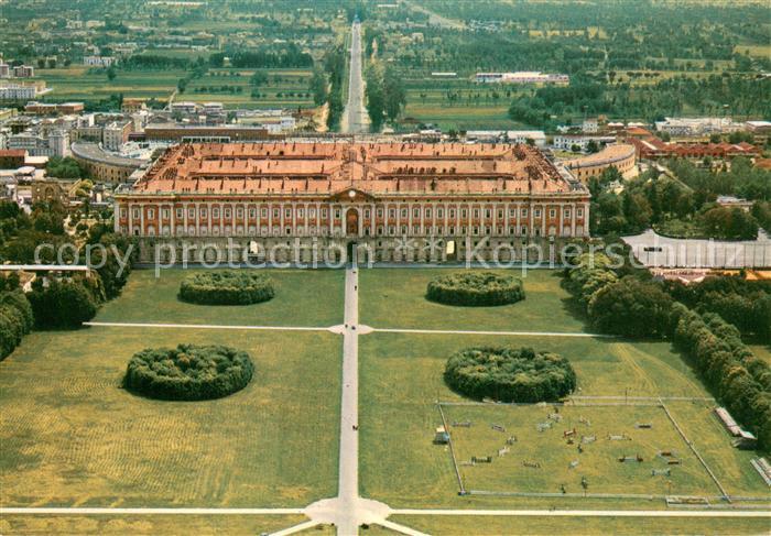 Caserta Vecchio Fliegeraufnahme Koeniglicher Palast