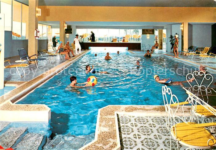 Montegrotto Terme Thermalschwimmbad in der Halle