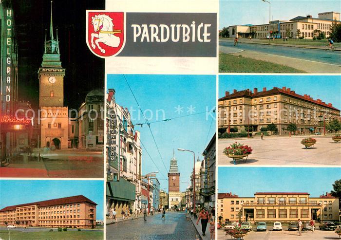 Pardubice Pardubitz Teilansichten d. Stadt