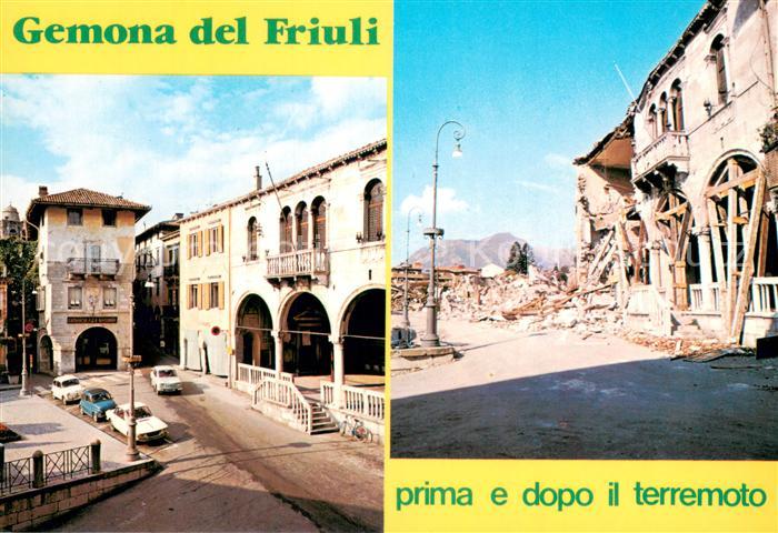Gemona del Friuli Prima e dopo il terremoto