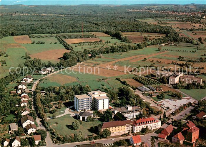 Mingolsheim Fliegeraufnahme Sanatorium St. Rochus