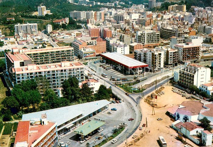 Lloret de Mar Fliegeraufnahme Teilansicht