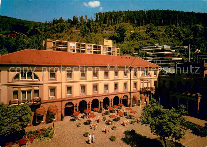 Wildbad Schwarzwald Kurplatz mit Badhotel
