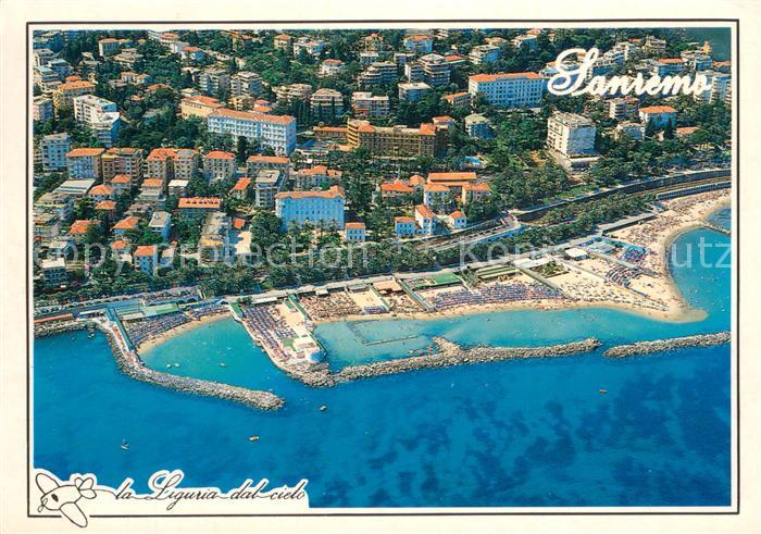 Sanremo Fliegeraufnahme Panorama