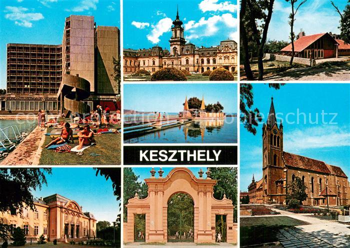 Keszthely Teilansichten d. Stadt