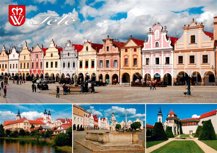 Telc Czechia Teilansichten