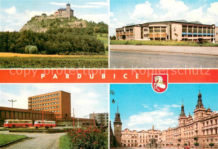 Pardubice Pardubitz Teilansichten
