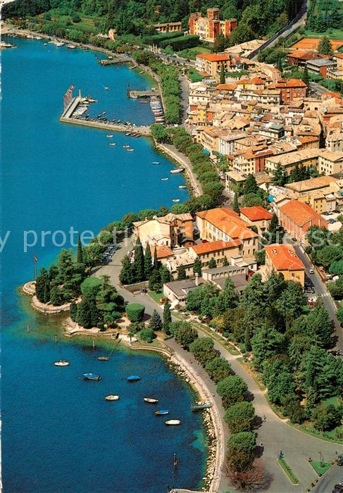 Garda Lago di Garda Fliegeraufnahme Panorama