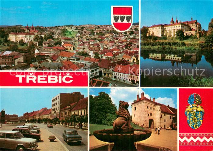 Trebic Trebitsch Stred mesta Zamek Namesti Klementa Gottwalda