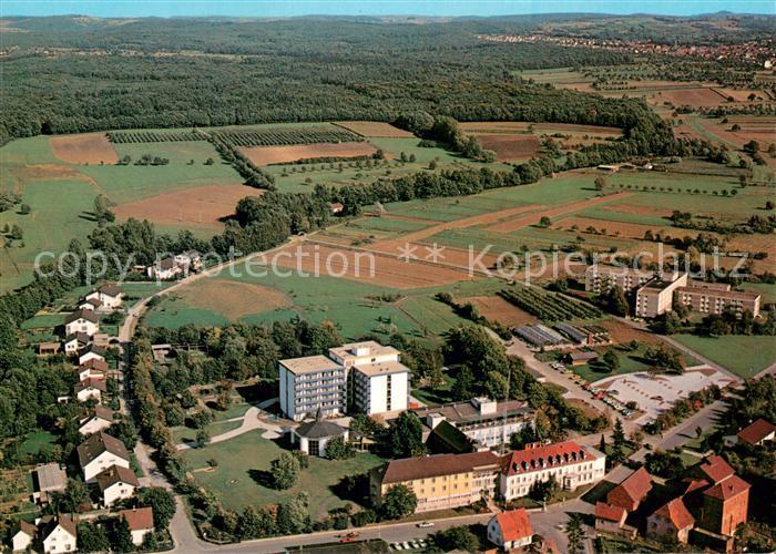 Mingolsheim Fliegeraufnahme Sanatorium St. Rochus