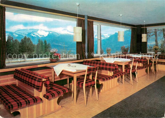 Sibratsgfaell Vorarlberg Gasthof Waldrast Innenansicht