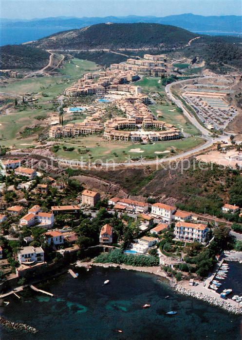 Agay Var Fliegeraufnahme surplombant de village