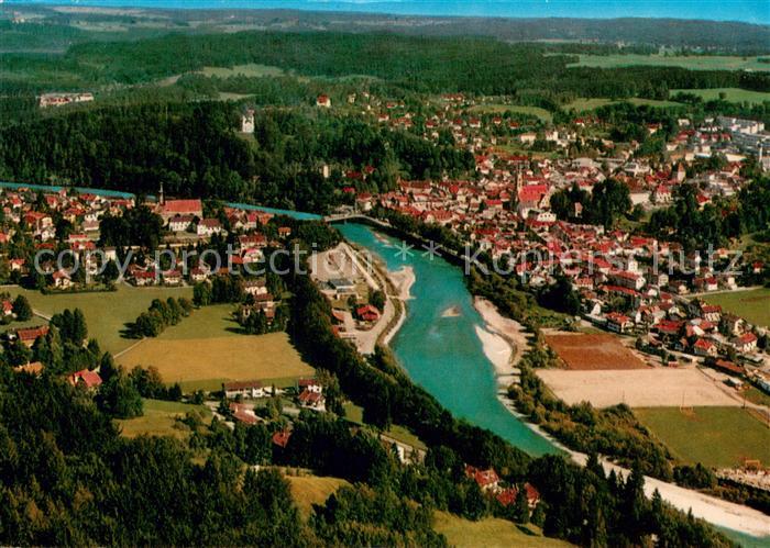 Bad Toelz Fliegeraufnahme Gesamtansicht