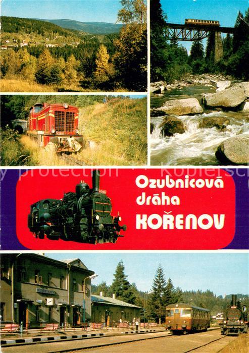 Jizerske Hory Ozubnicova draha Korenov