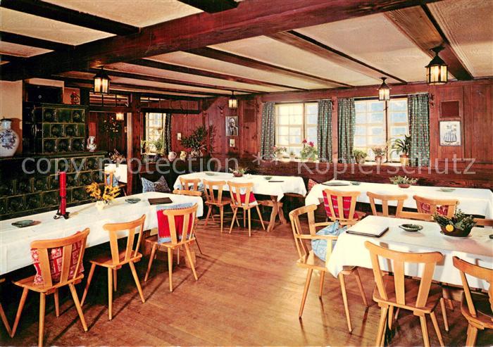 Fohrenbuehl Gedaechtnishaus d. Schwarzwaldvereins Innenansicht