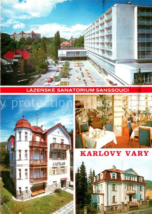 Karlovy Vary Karlsbad Lazenske Sanatorium Sanssouci