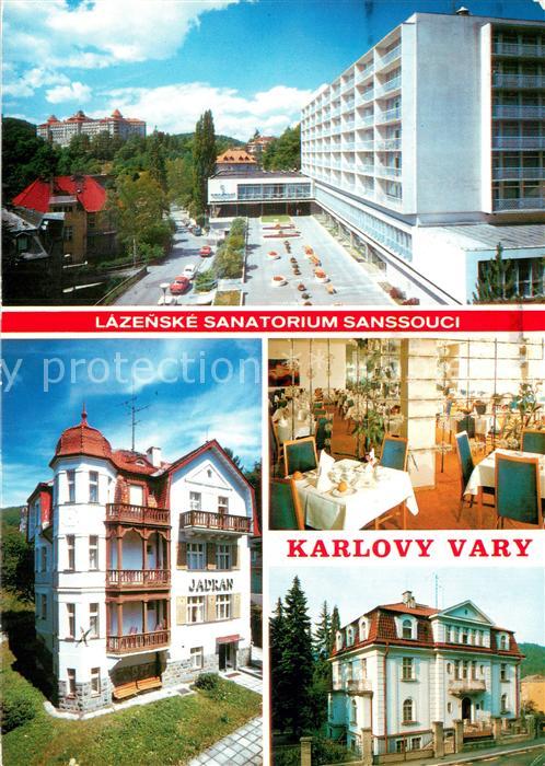 Karlovy Vary Karlsbad Lazenske Sanatorium Sanssouci