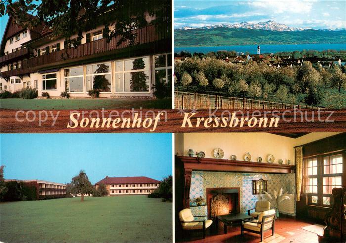 Kressbronn Bodensee Allianz Ferienheim Sonnenhof Teilansichten m. Bodensee-Panor