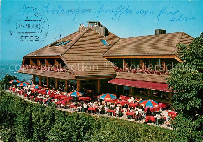 Lochau Bregenz Vorarlberg Landgasthof Haggen Aussenansicht m. Terrasse