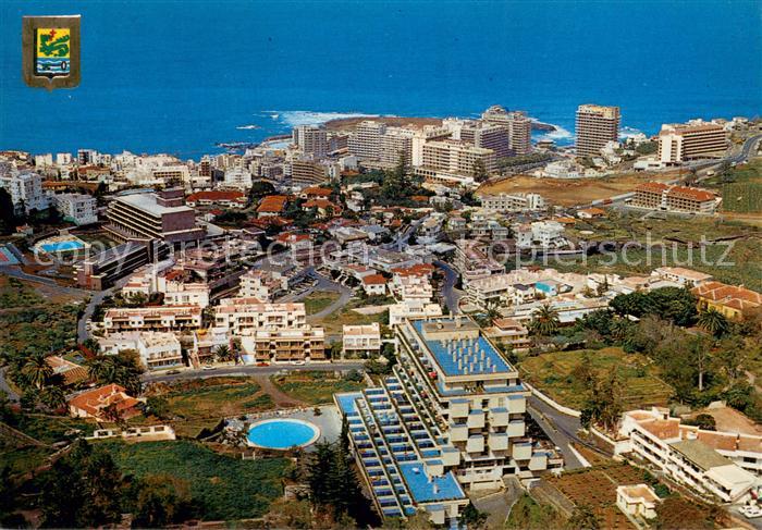 Puerto de la Cruz Fliegeraufnahme Vista parcial