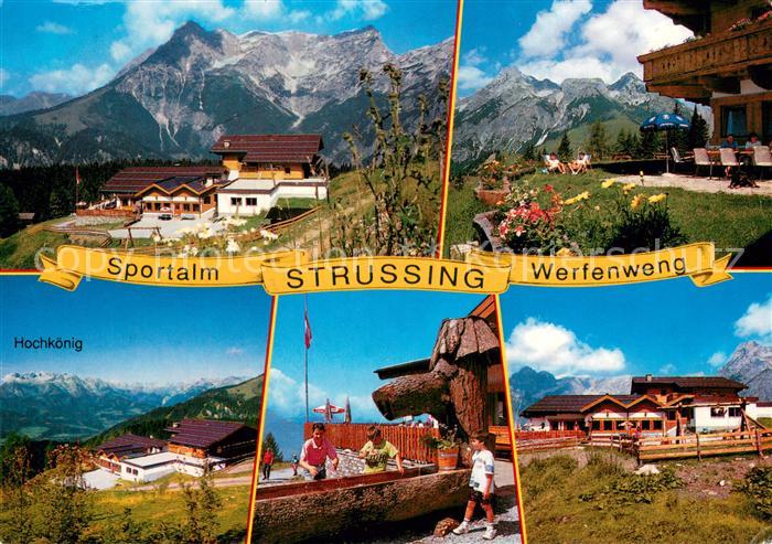 Werfenweng Sportalm Strussing Teilansichten