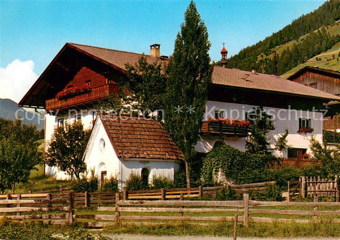 Luttach Ahmtal Suedtirol Ferienhaus Bruggerhof Aussenansicht