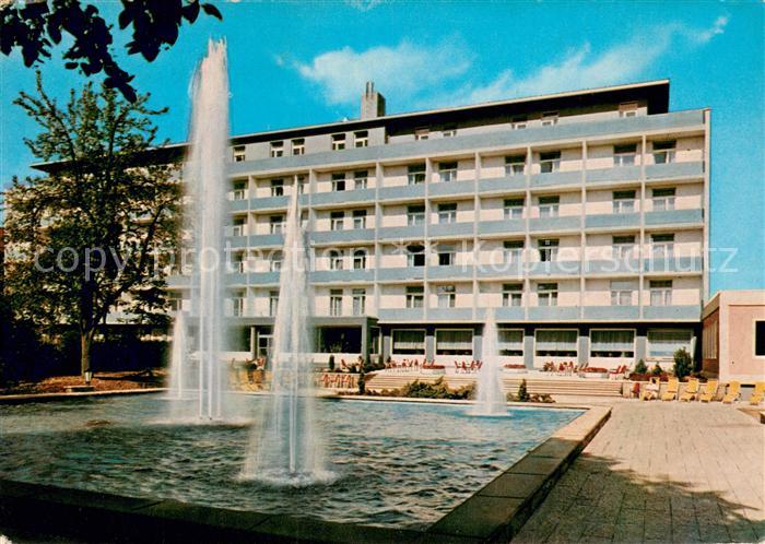 Bad Wildungen Kursanatorium Wicker Wasserspiele