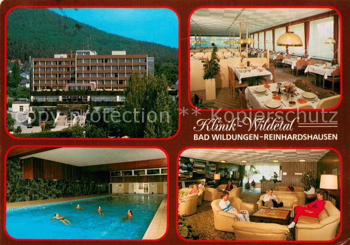 Reinhardshausen Kliniken Hartenstein Klinik Wildetal Restaurant Aufenthaltsraum