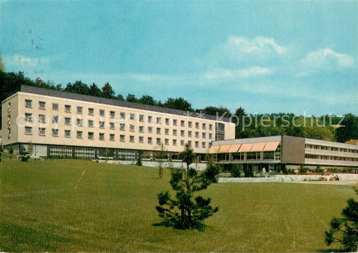 Bad Sachsa Harz Kuranstalt Suedharz der Bundesbahn Betriebskrankenkasse