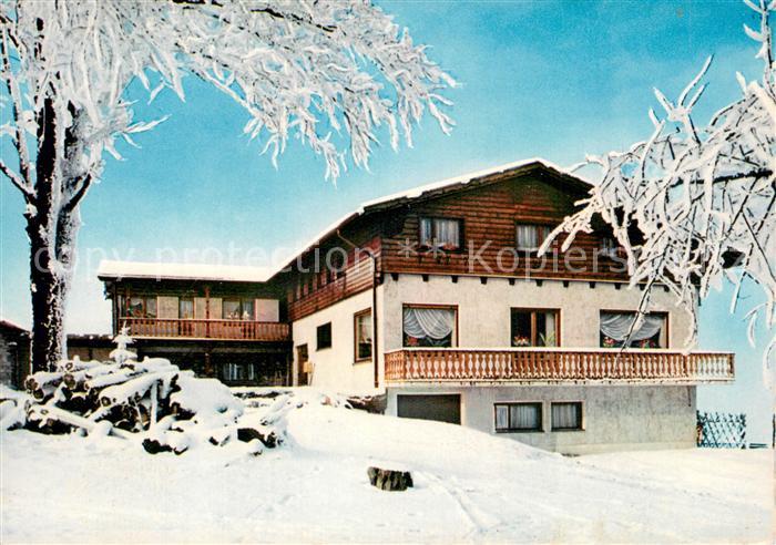 Bad Sachsa Harz Hotel Berghof Ravensberg im Winter