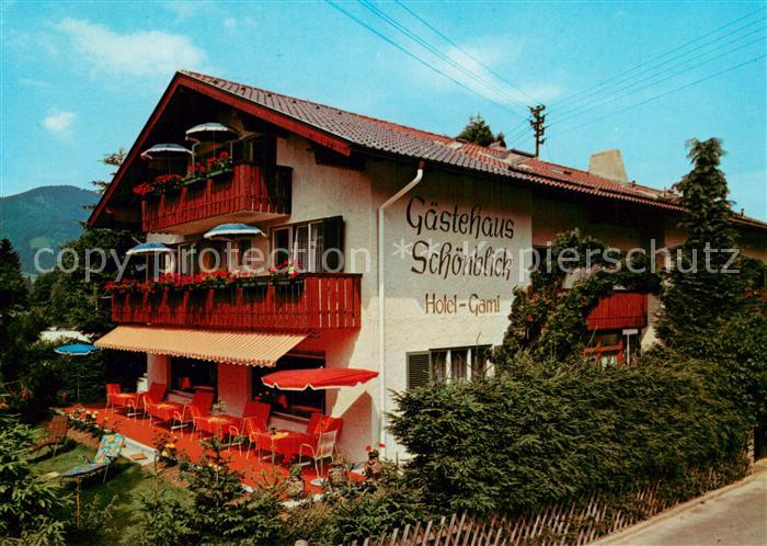 OBERAMMERGAU Bayern Gaestehaus Schoenblick Hotel garni