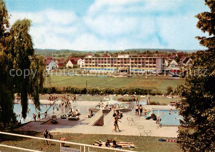 Bad Rappenau Kraichgau Sanatorium Freibad