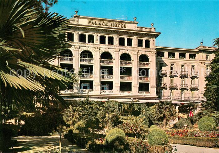 Portoroz Portorose Piran Istrien Slovenia Palace Hotel Parkanlagen