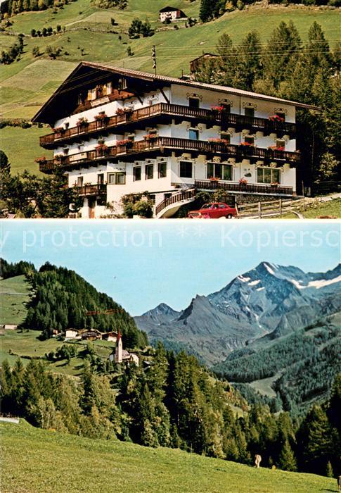 St Peter Ahrntal Pension Waldhaus Landschaftspanorama Alpen