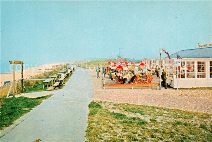 Domburg Strandhotel Badpaviljoen Promenade