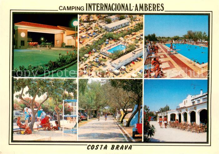 Castello d Empuries Camping Internacional Amperes Swimming Pool Restaurant