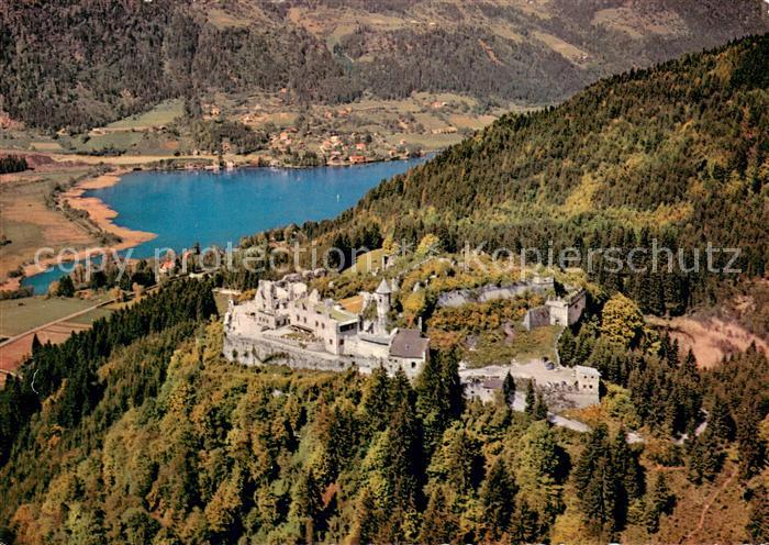 Villach Kaernten Ruine Landskron Ossiachersee
