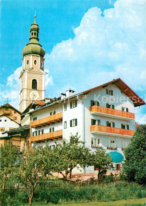 Kastelruth Suedtirol Pension Isabella Kirchturm
