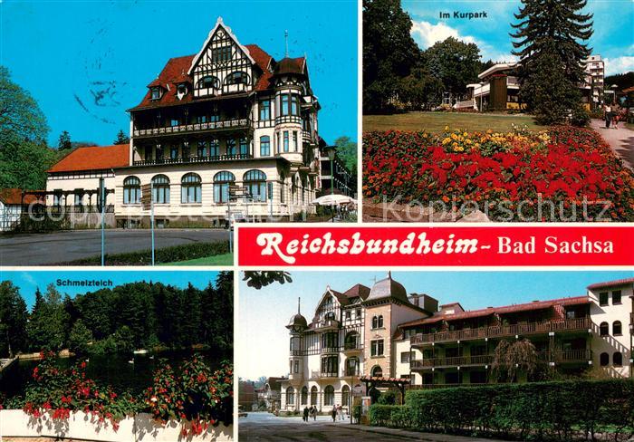 Bad Sachsa Harz Reichsbundheim Kurpark Schmelzteich