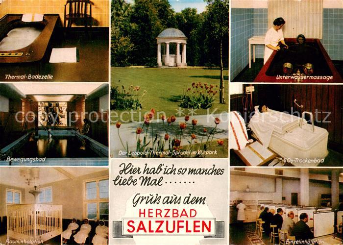 Bad Salzuflen Herzbad Kurhaus Kurpark Leopold Thermal Sprudel Kuranwendungen