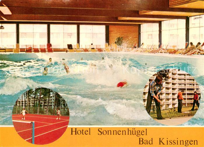 Bad Kissingen Hotel Sonnenhuegel Wellenbad Tennisplatz Minigolf