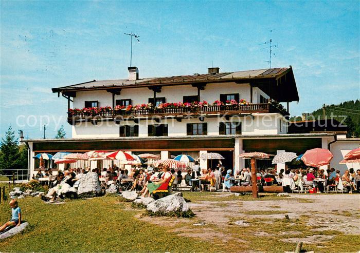 Reit Winkl Berggasthof Winklmoosalm Haus Hamberger Terrasse