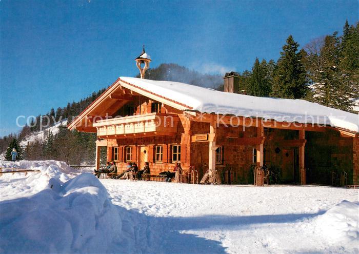 Fuessen Allgaeu Salober Alpe im Winter