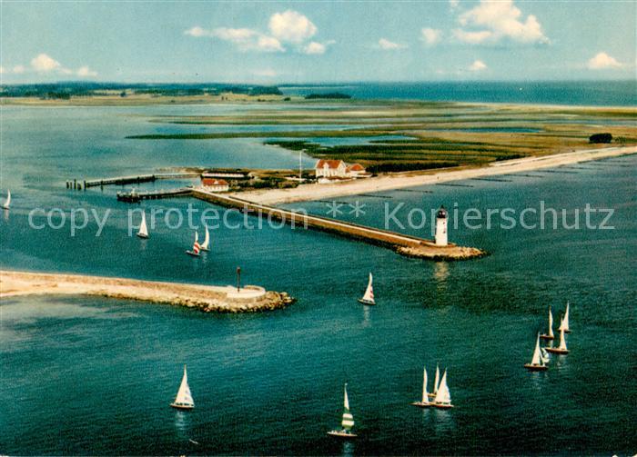 Schleimuende Mole Leuchtturm Hafen