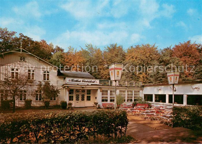 Friedrichsruh Hamburg Forsthaus Friedrichsruh Restaurant Terrasse