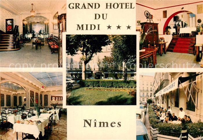 Nimes Grand Hotel du Midi Restaurant Foyer